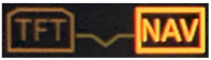 Illuminated Navigator icon for operation with the Multi-Controller