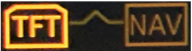 Illuminated TFT icon for operation with the Multi-Controller